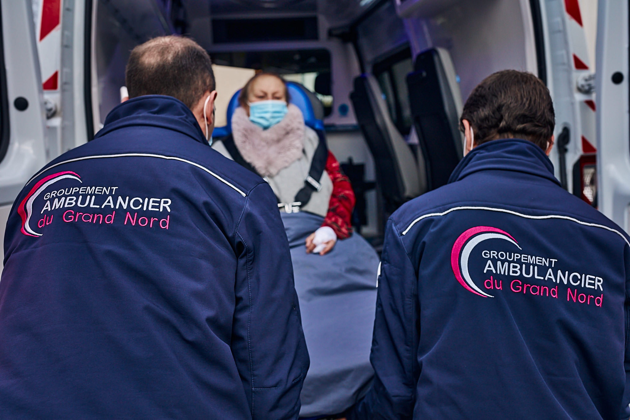 Ambulanciers engagés